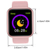 Smartwatch met Bluetooth - Hartslagmeter - Activity tracker - Roze