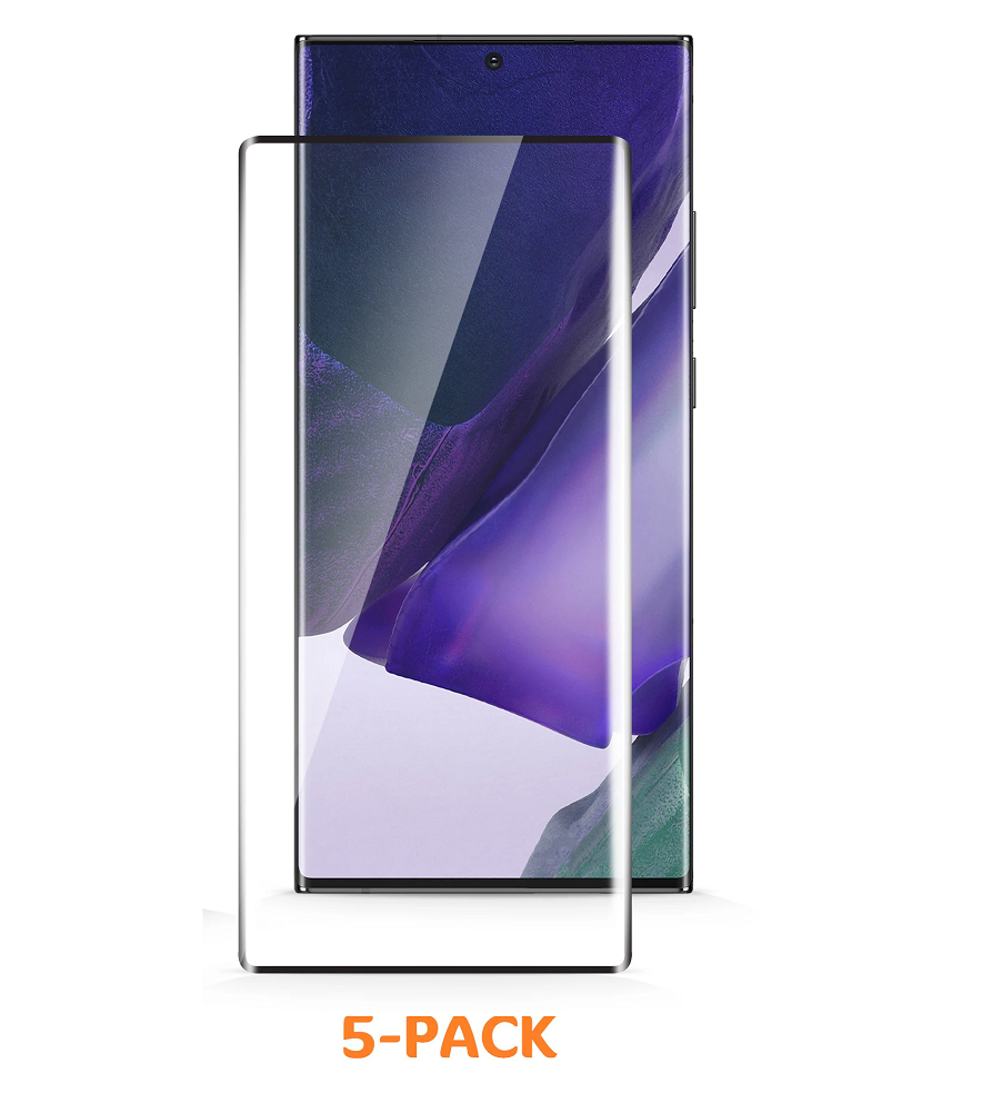 5-Pack Galaxy Note 20 Ultra Glass Screenprotector - Tempered Glass