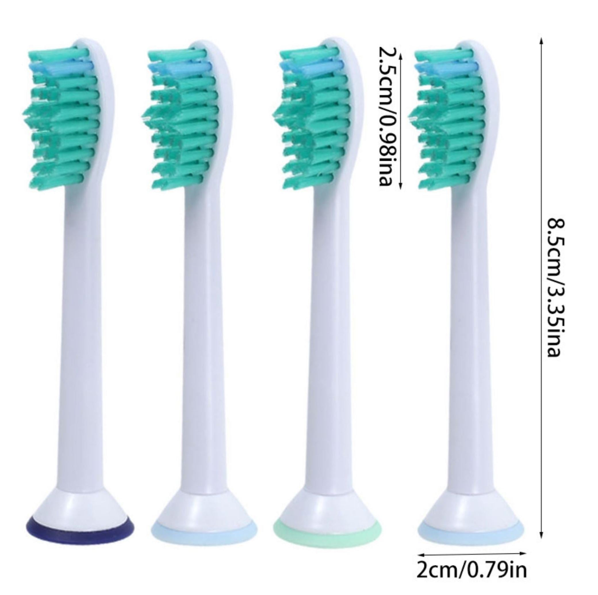 8 Opzetborstels voor Philips Sonicare