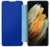 Galaxy S21 Ultra Clear View Cover Hoesje - Blauw