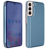 Galaxy S22 Plus Clear View Cover Hoesje - Blauw