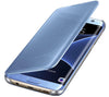 Galaxy S7 Edge Clear View Cover Hoesje - Blauw