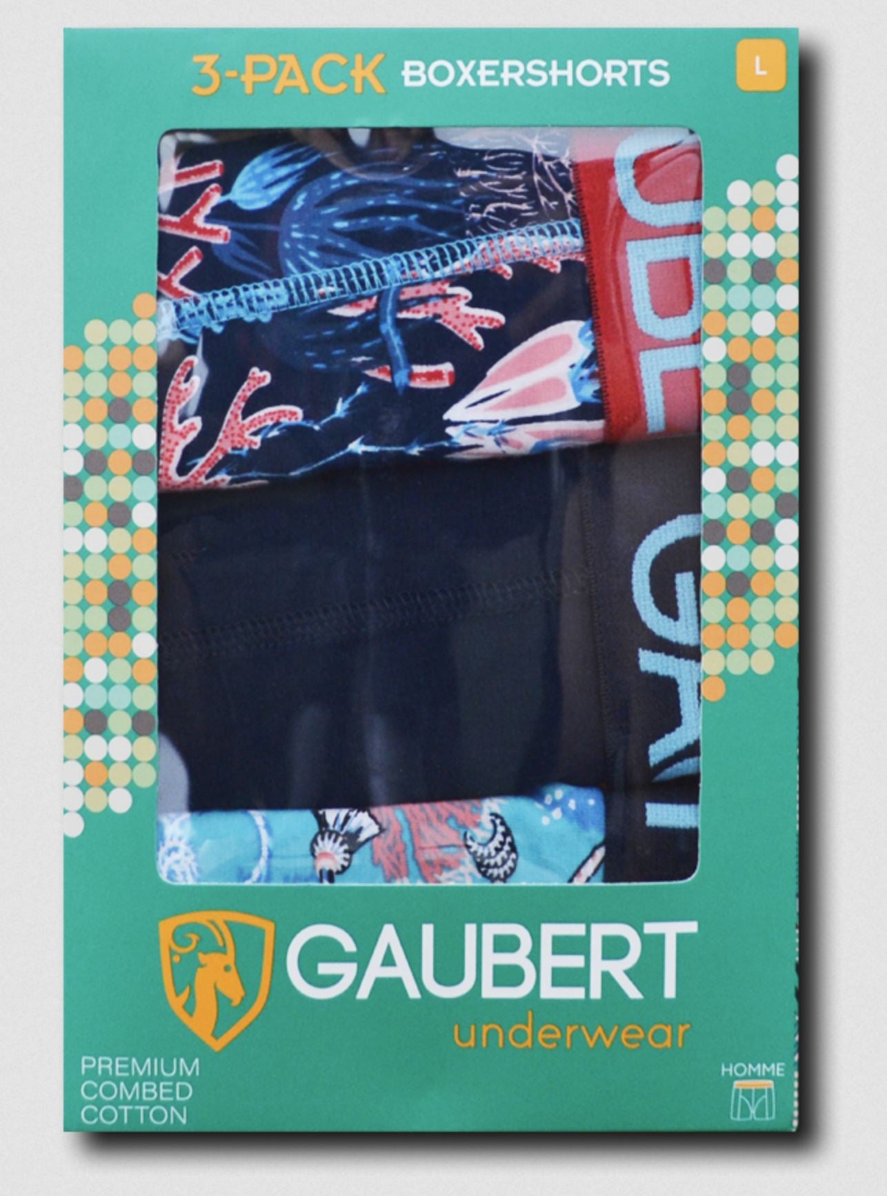 Gaubert Heren Boxershort 3-Pack - Katoen