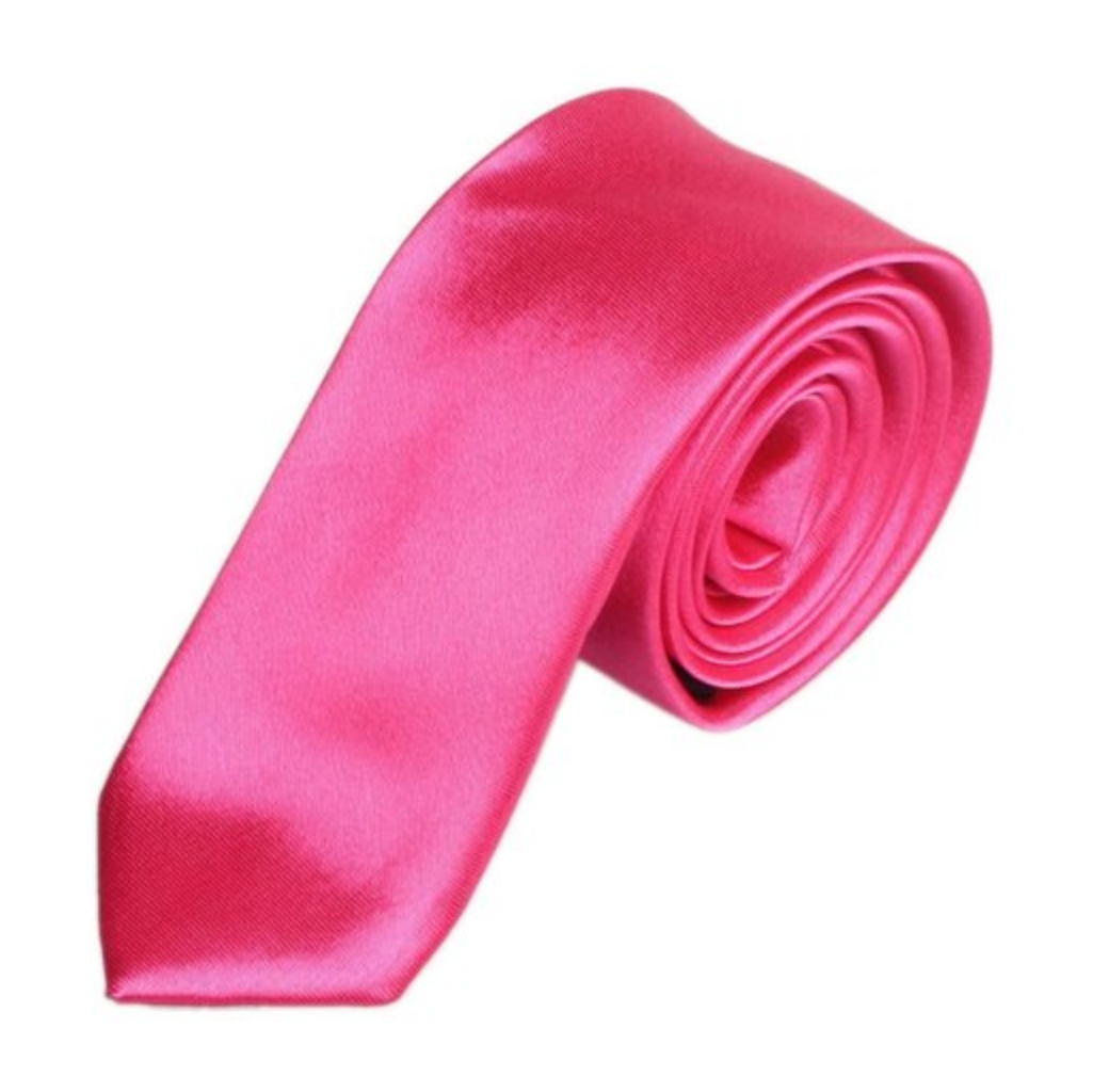 Heren stropdas - roze