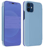 iPhone 12 Mini Clear View Cover Hoesje - Blauw